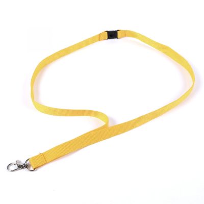 Plain Yellow Lanyards Wristbands Direct