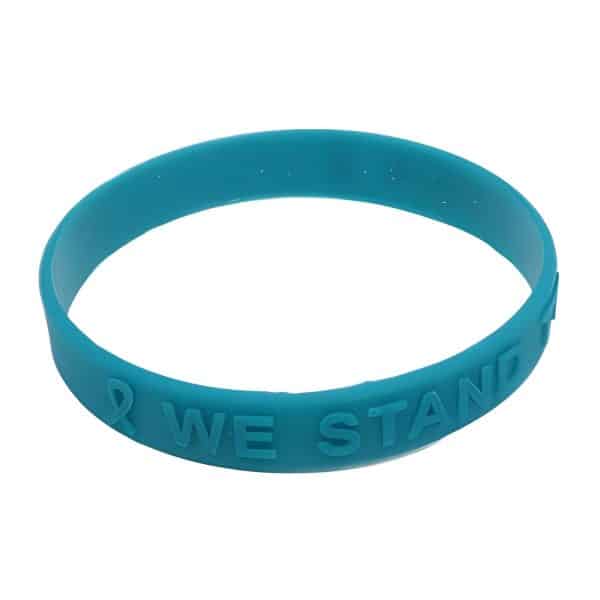 Embossed Silicon Wristband