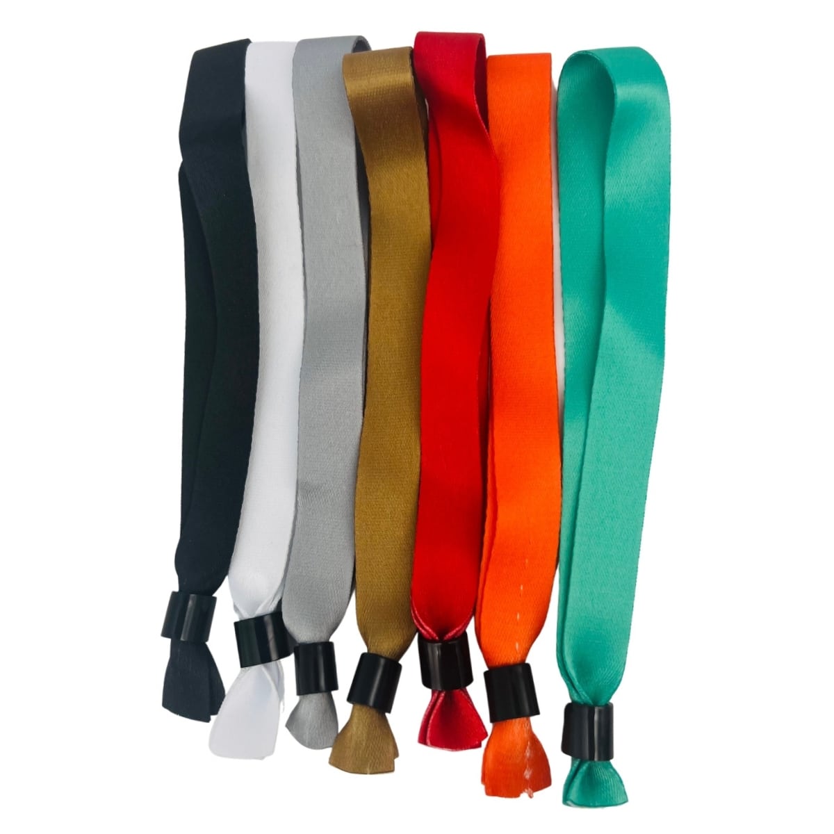 Plain Fabric Wristbands (Packs of 50)