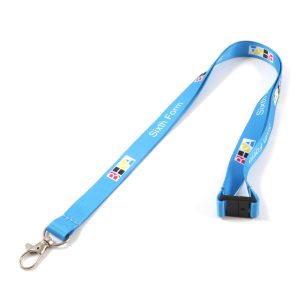 (Express) Full Colour Single Clip Deluxe Lanyards