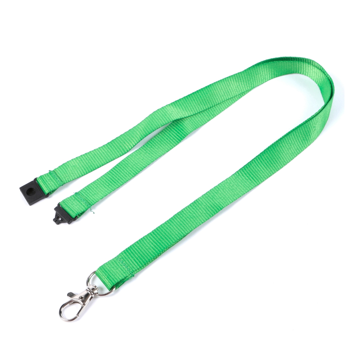 Plain Hex Green Lanyards | Wristbands Direct