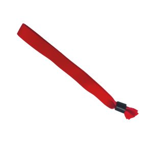 Plain Red Fabric Wristbands