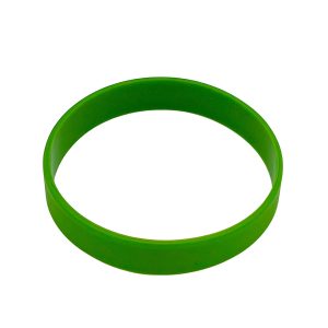 Plain Green Silicone Wristband